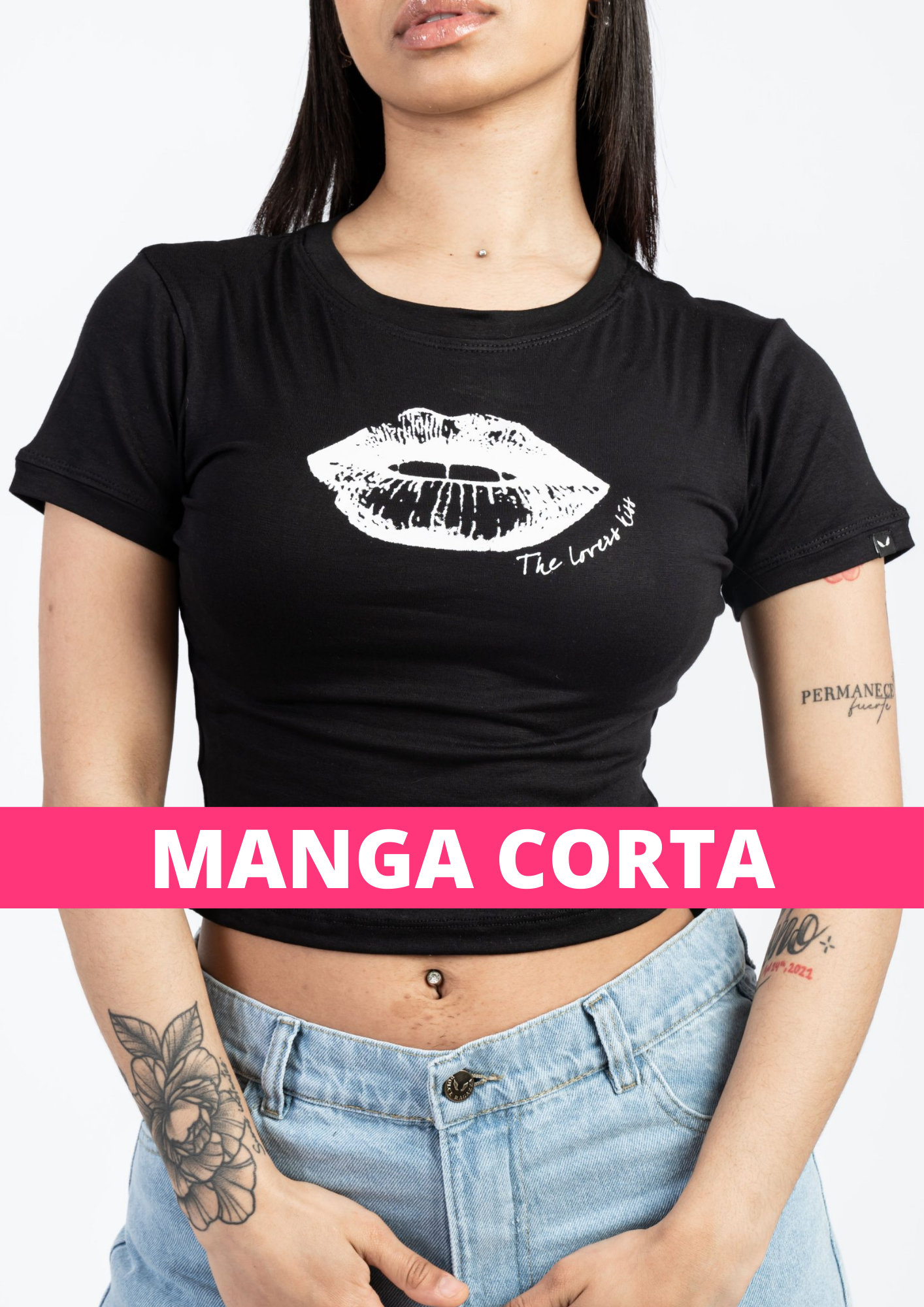 Manga corta