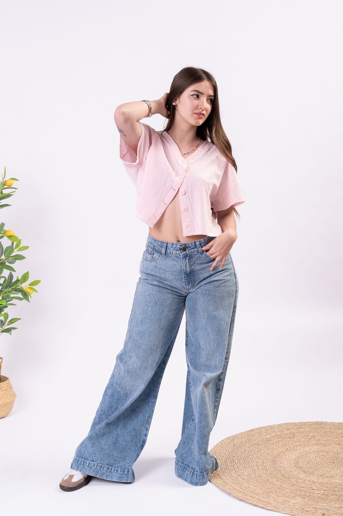 Blusa Slub