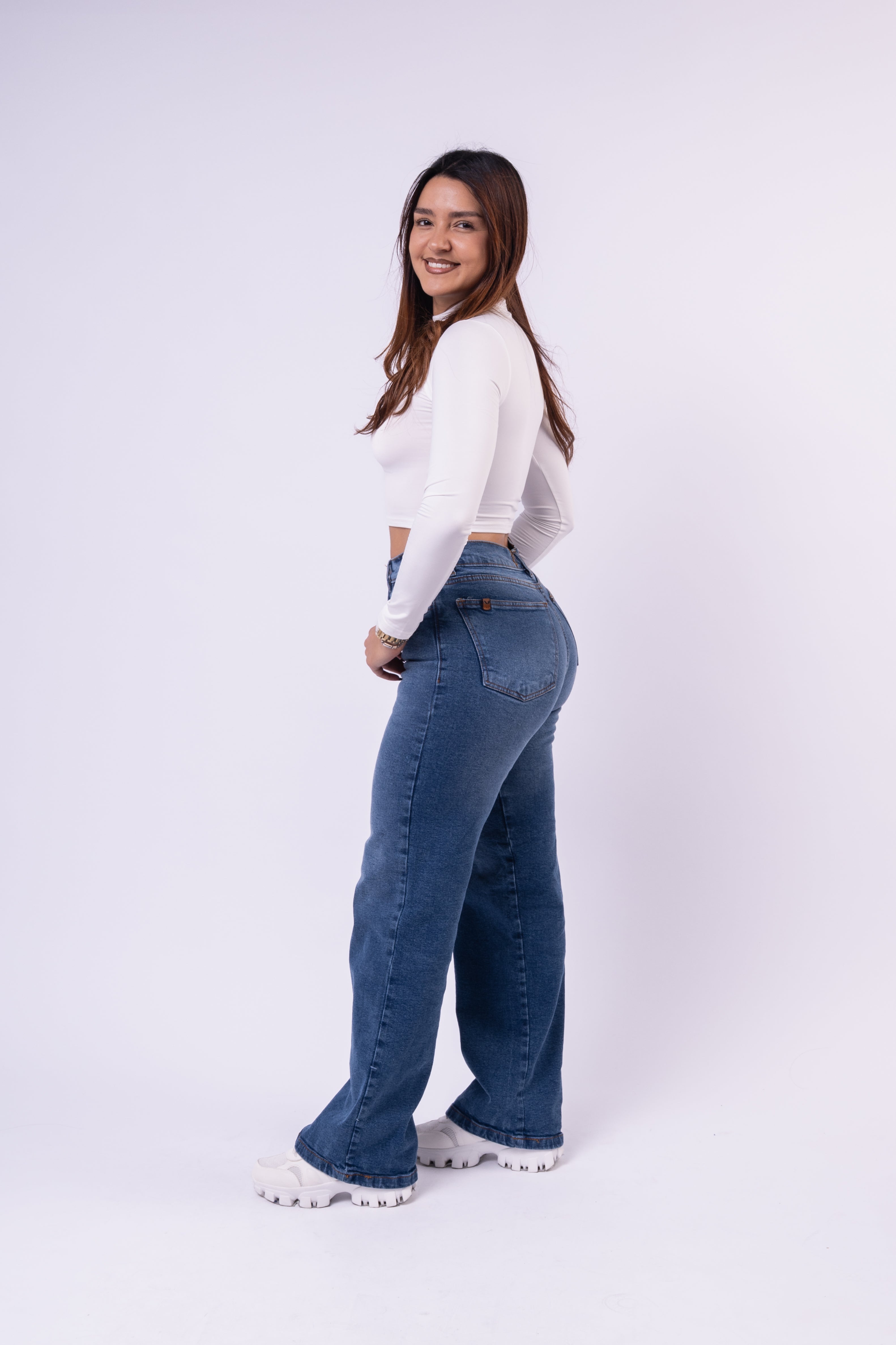 Wide Leg Blue