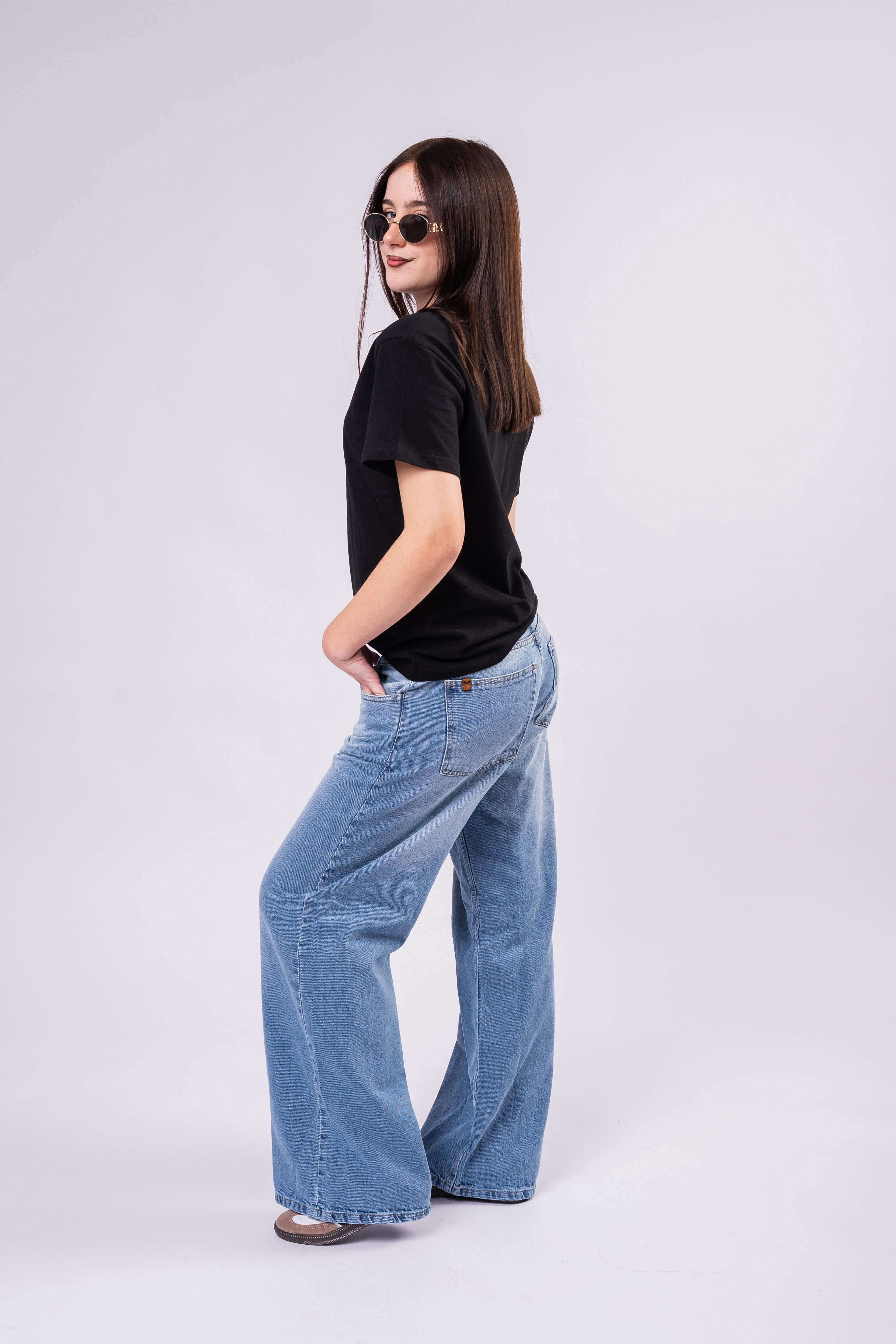 Wide Leg tiro bajo Polonia