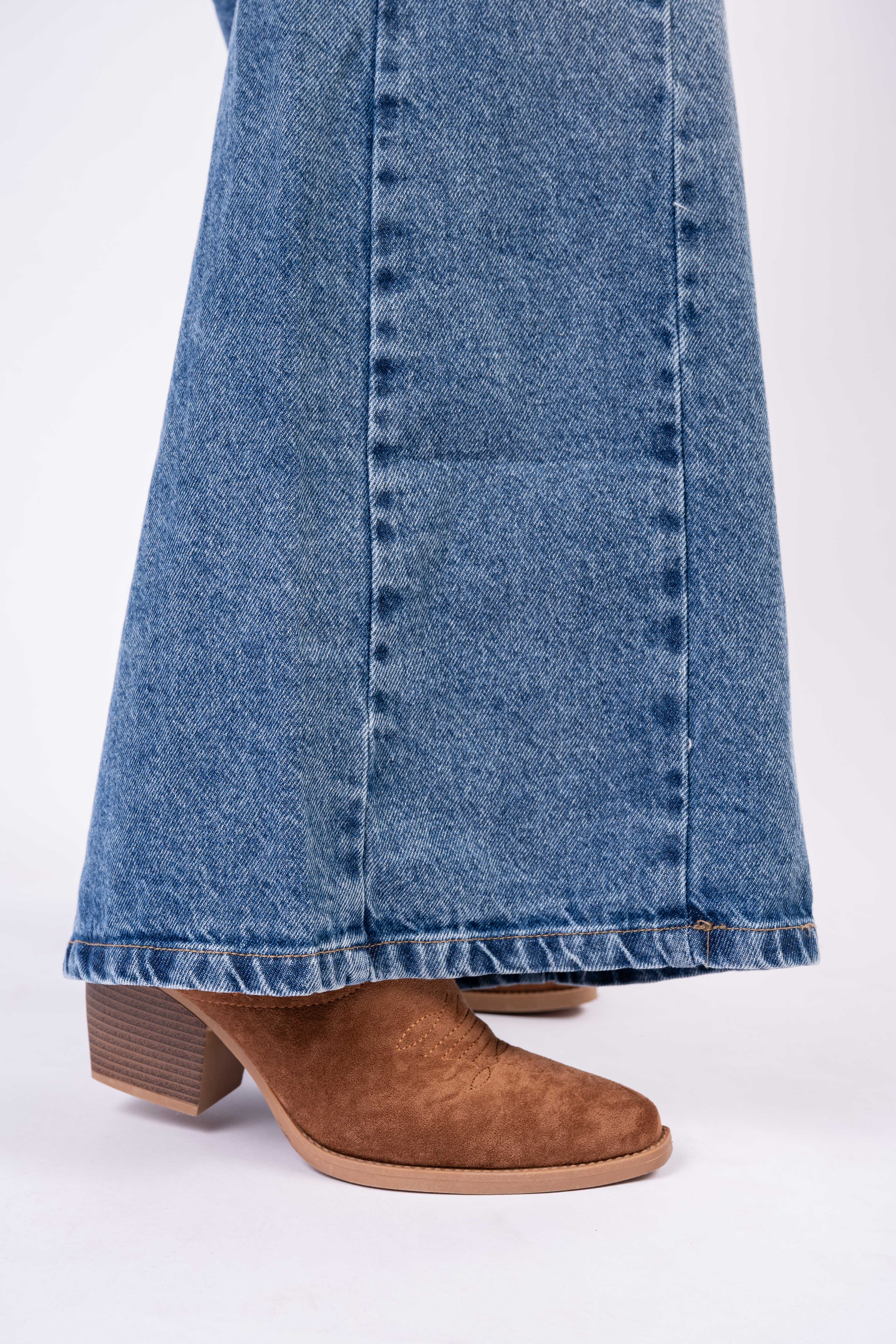 Wide Leg Costura