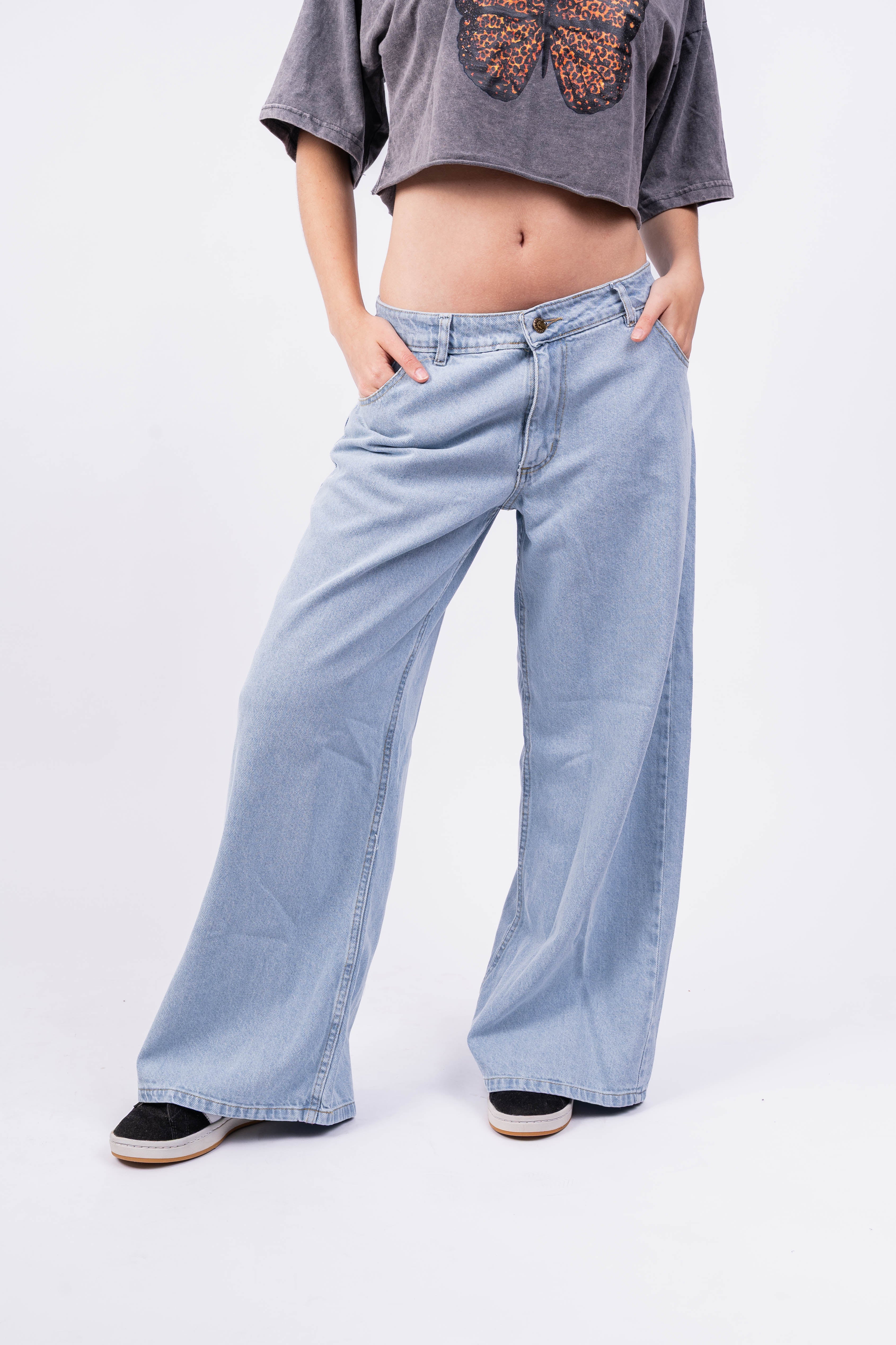 Wide Leg Tiro Bajo Milan