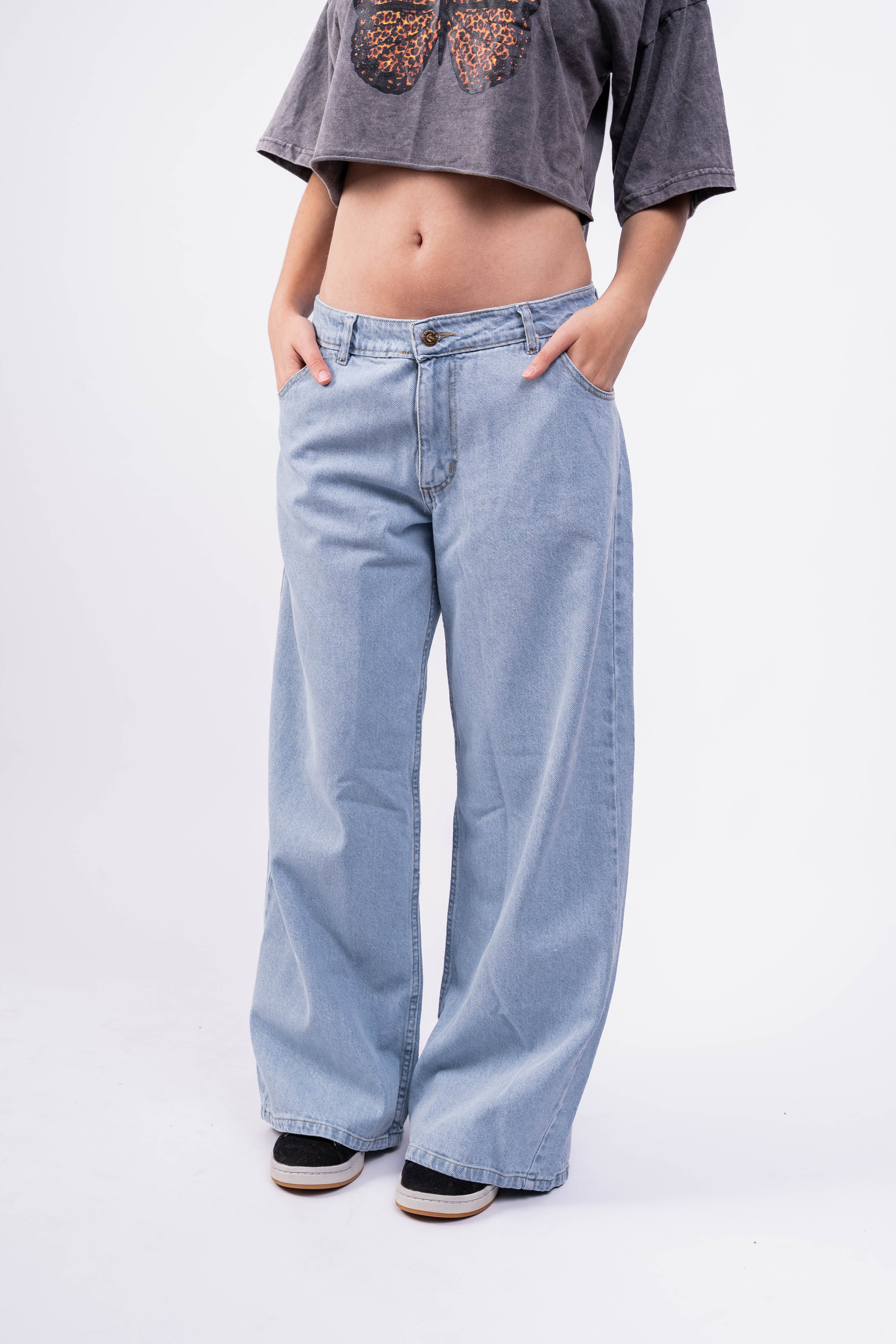 Wide Leg Tiro Bajo Milan