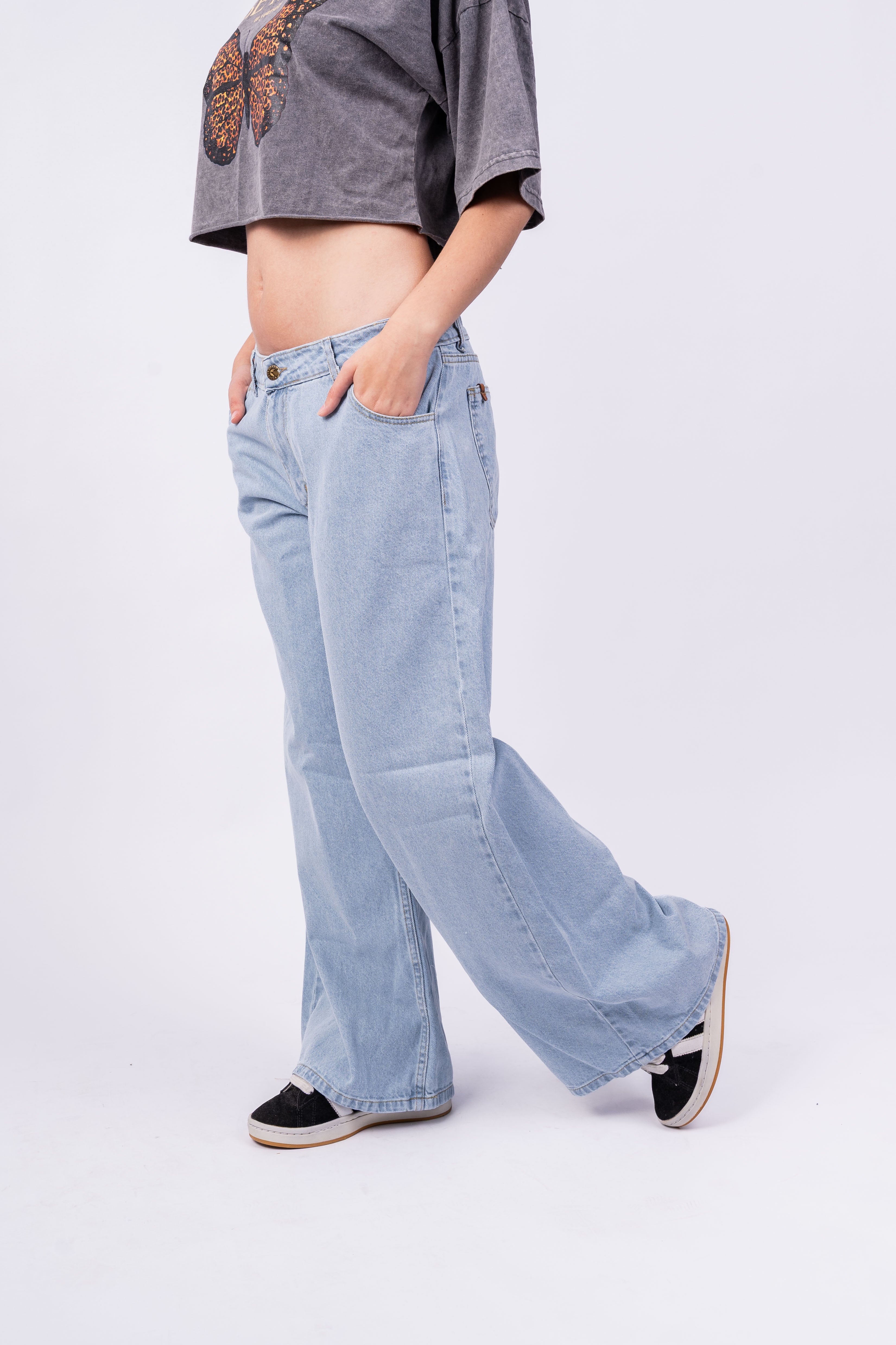 Wide Leg Tiro Bajo Milan