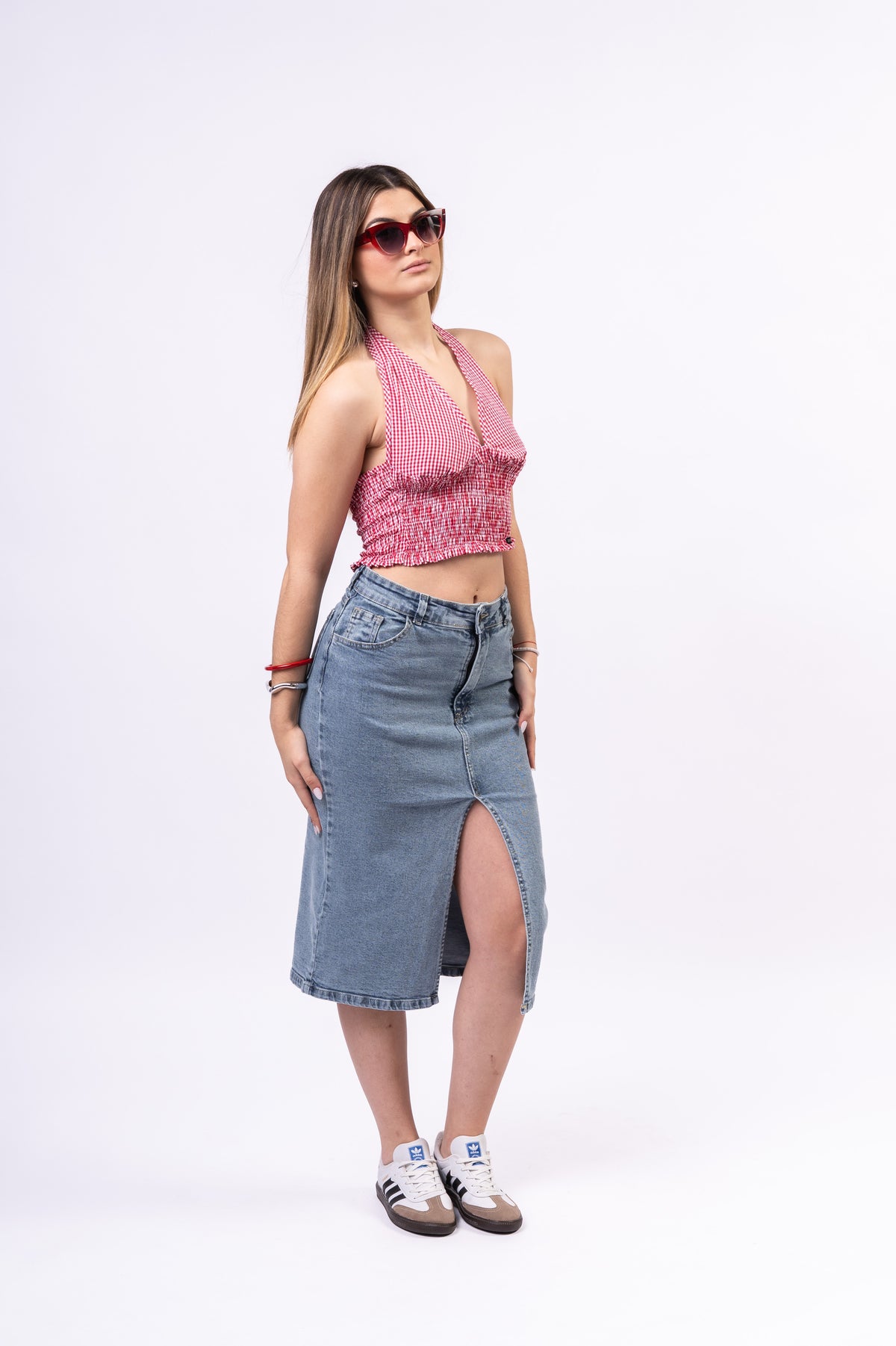 Musculosa Lagos rojo