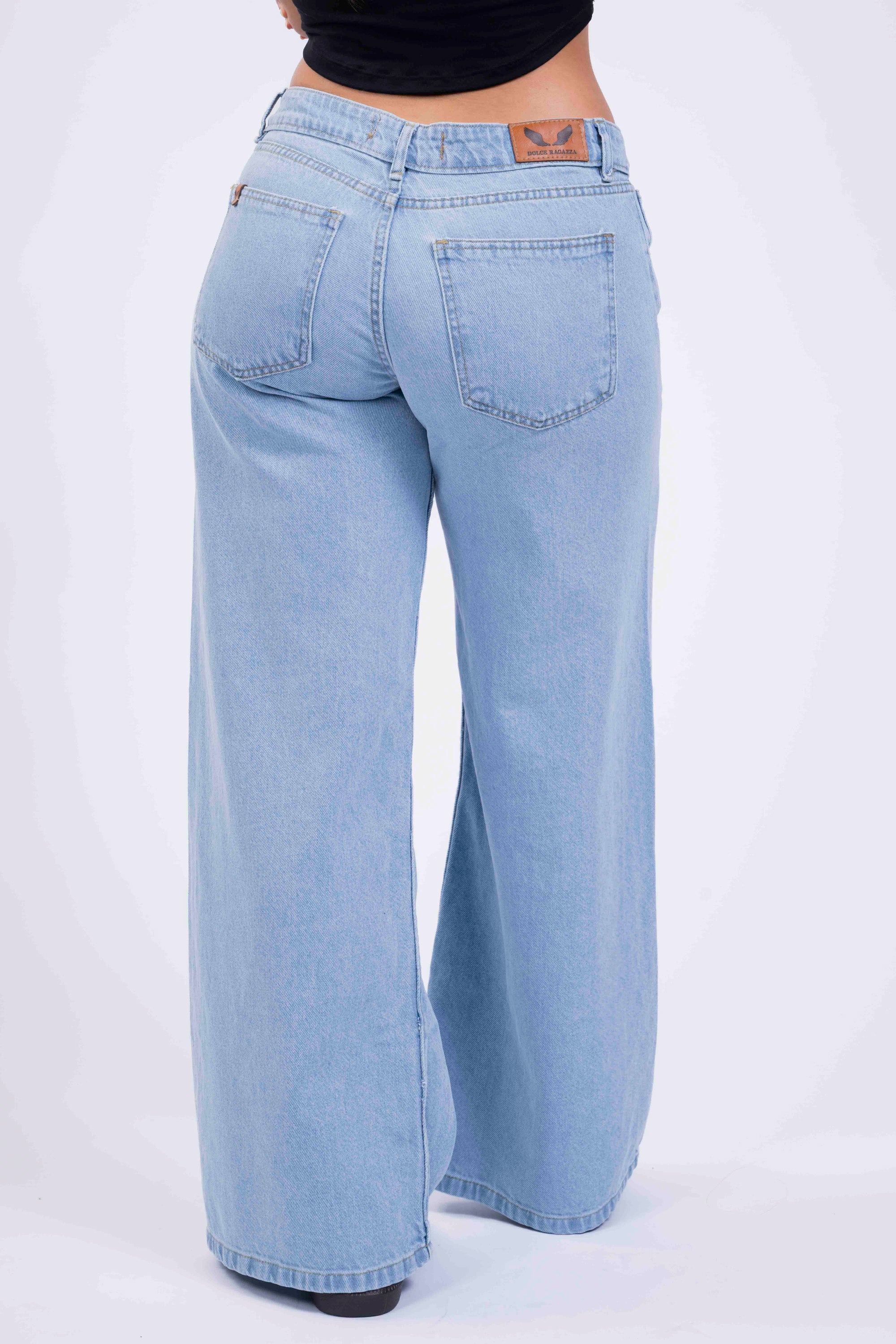 Wide Leg Tiro Bajo Milan