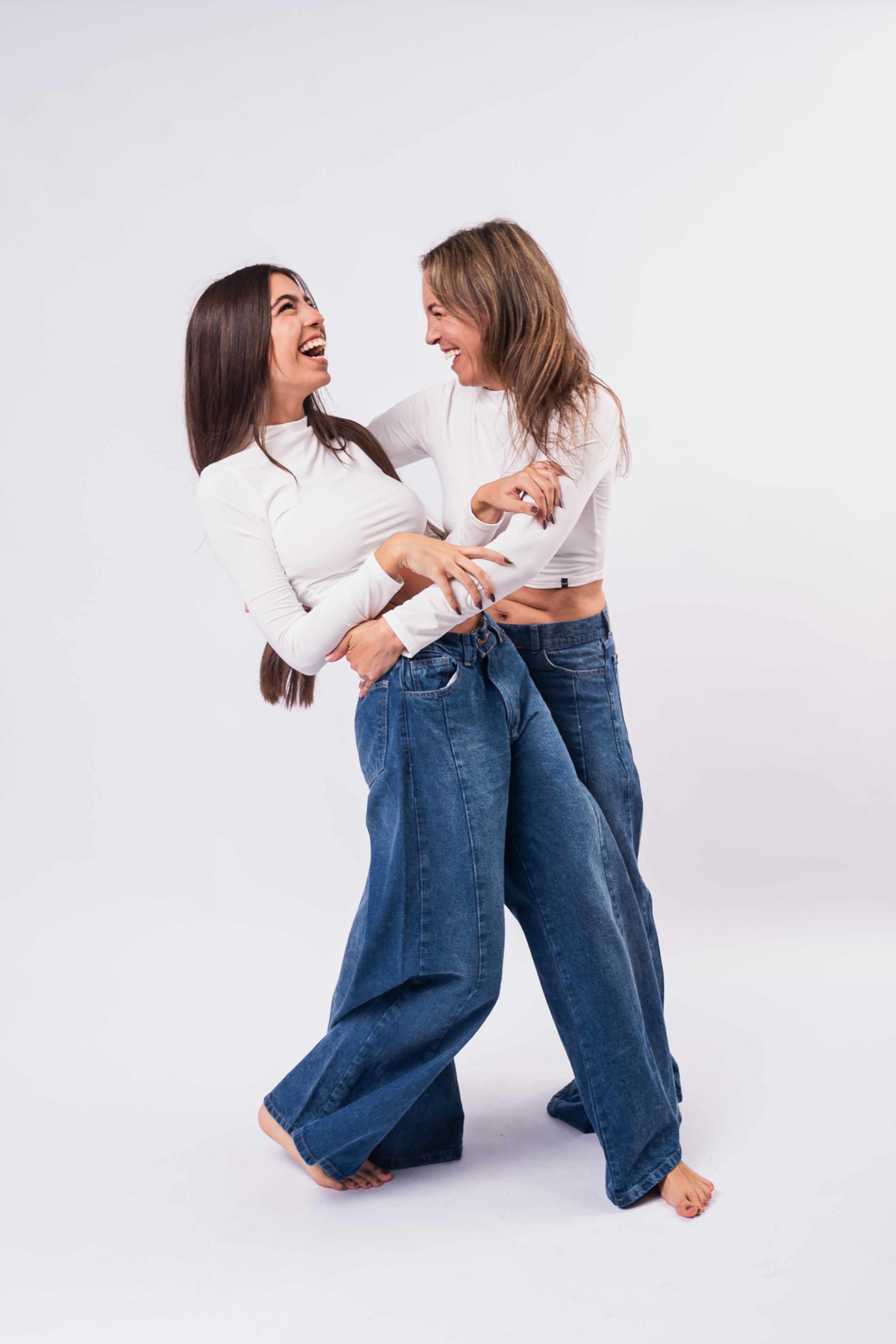 Wide Leg Costura
