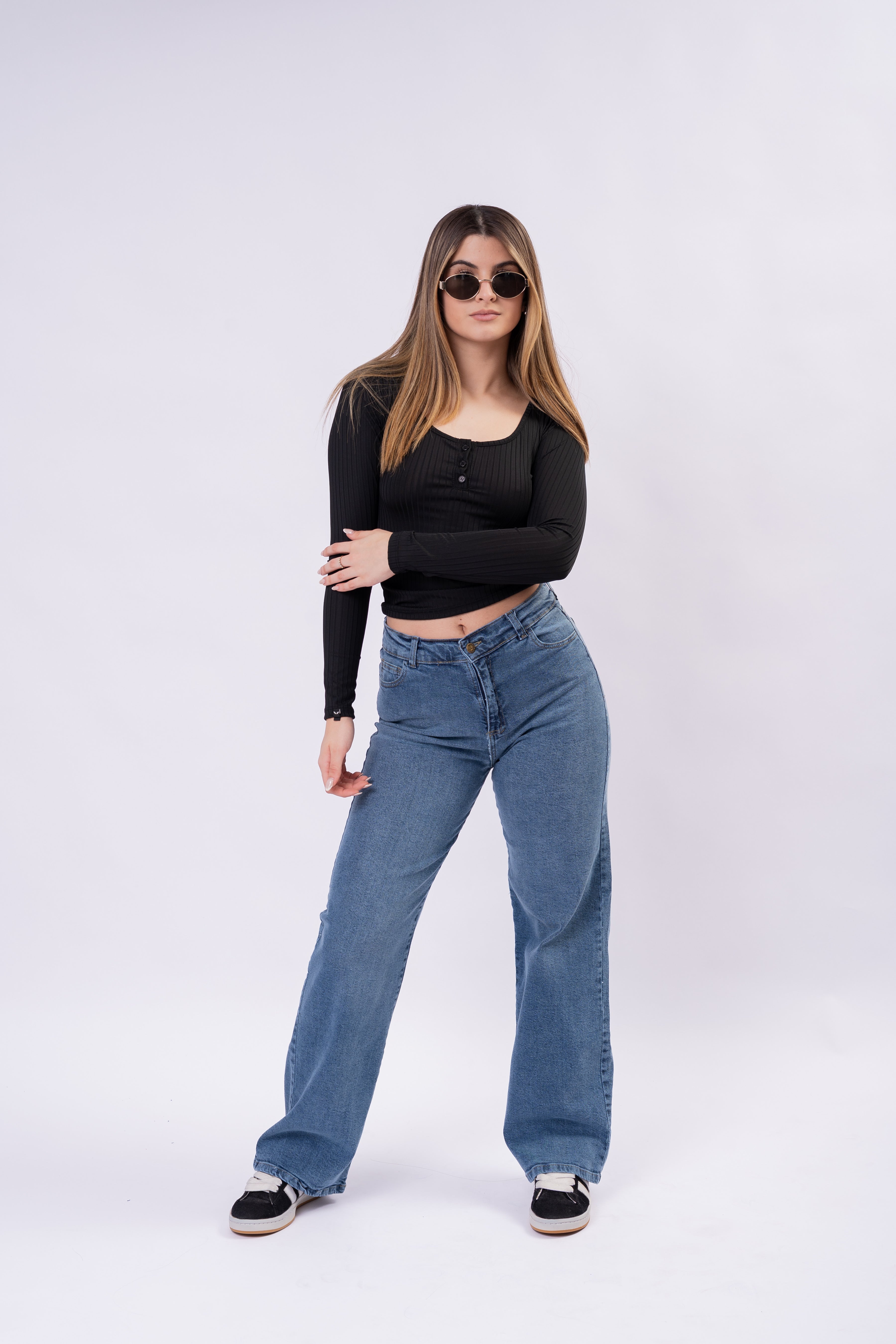 Wide Leg Blue