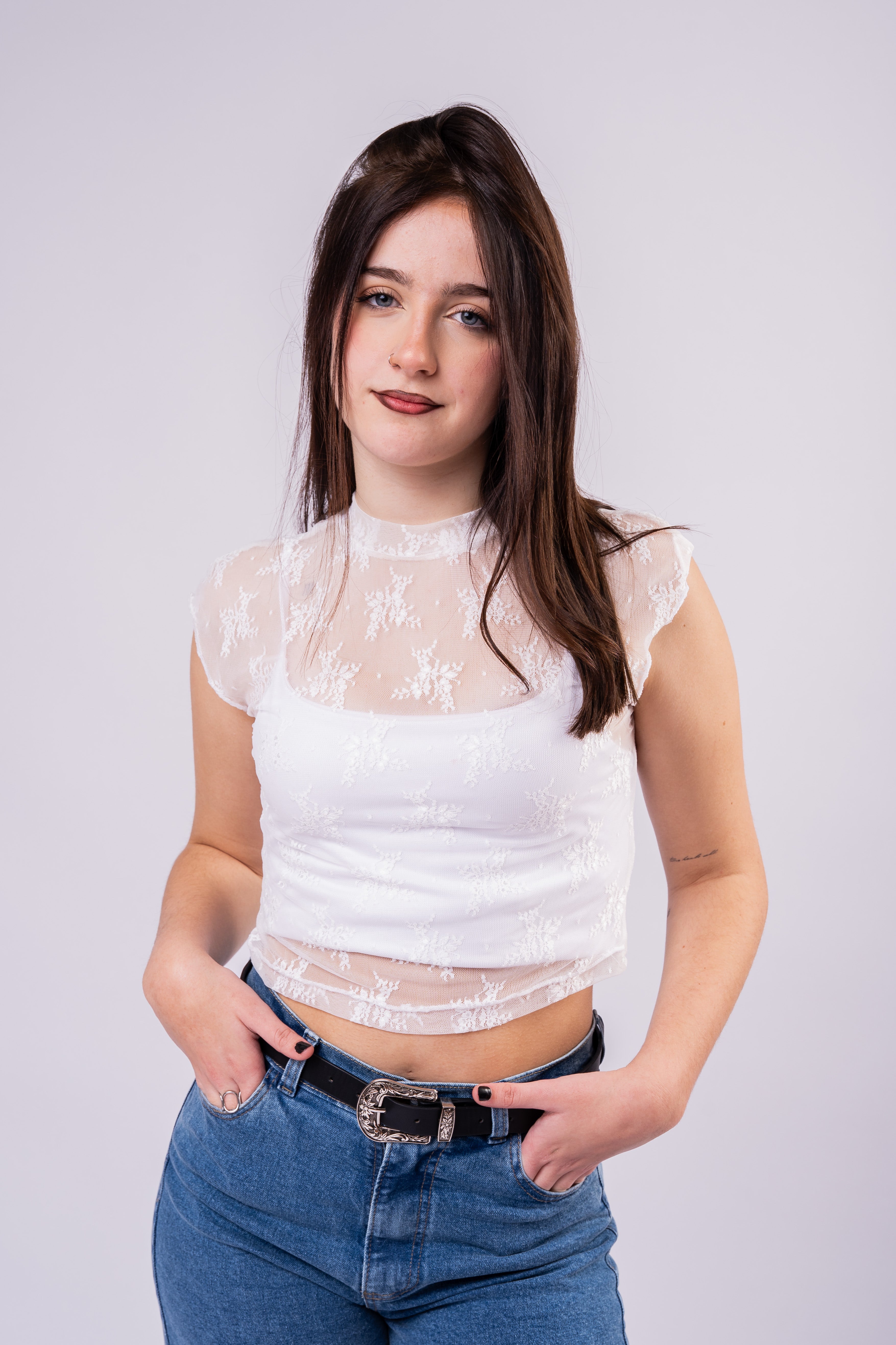 Polera Encaje