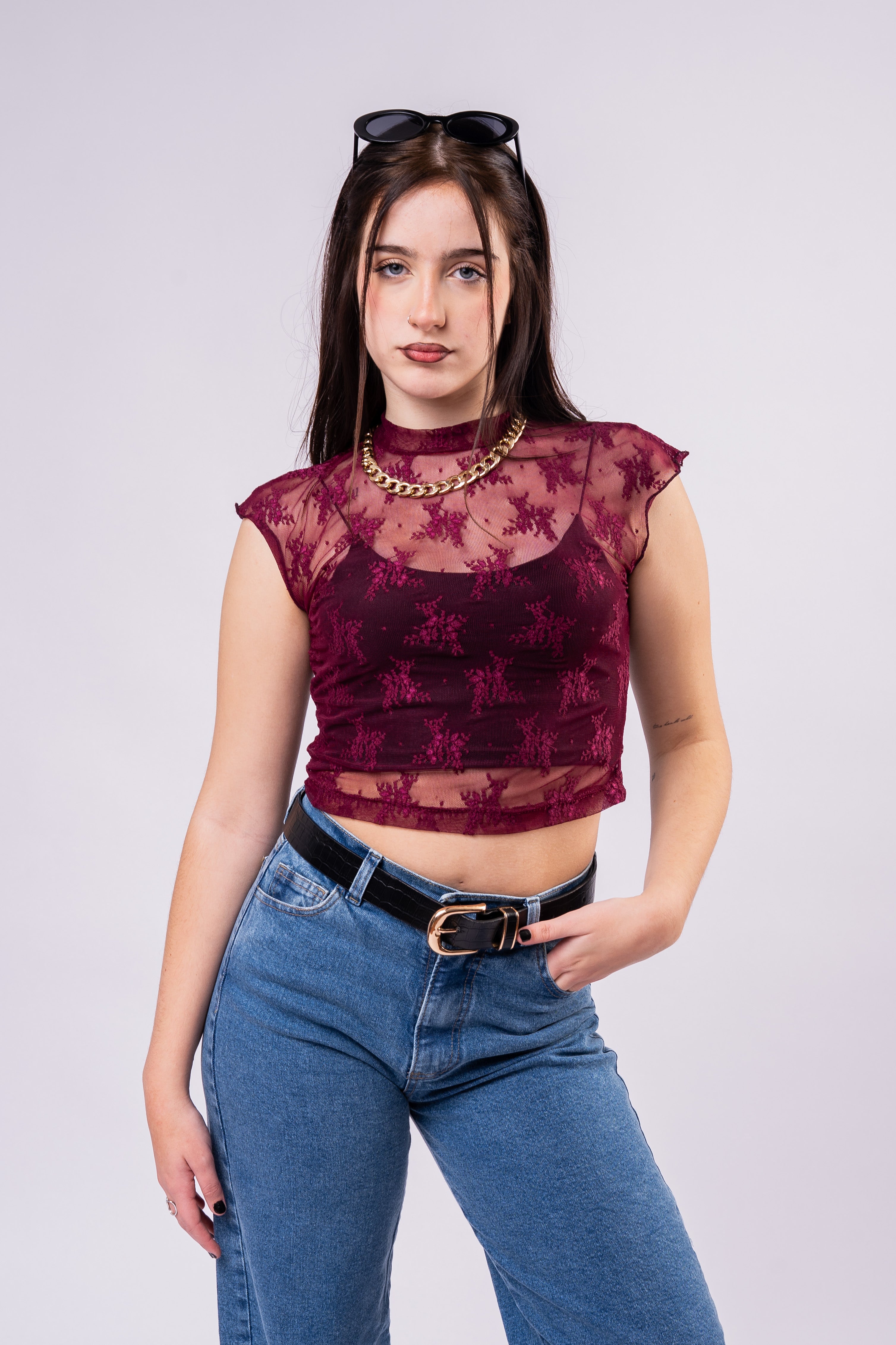 Polera Encaje