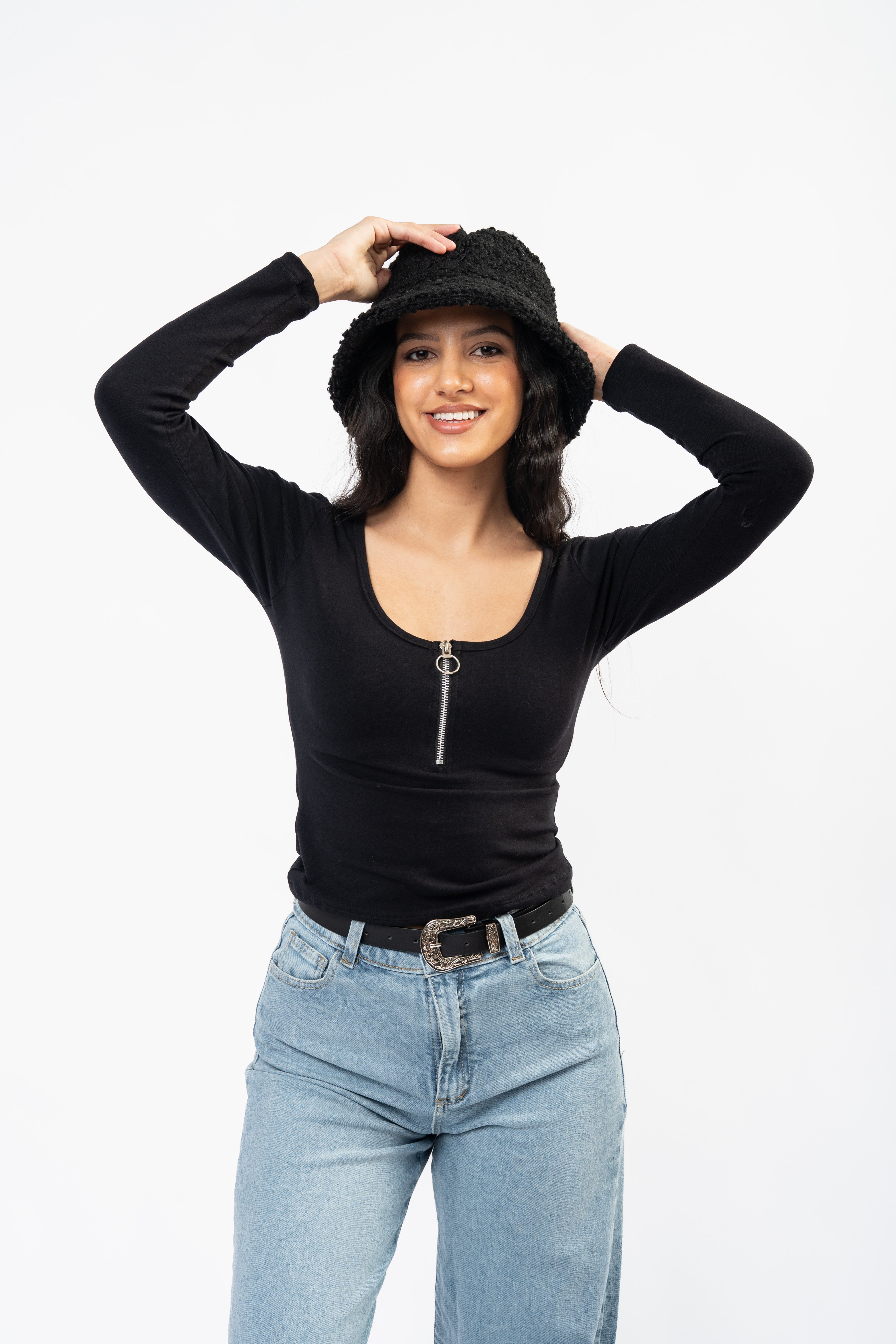Remera Zip