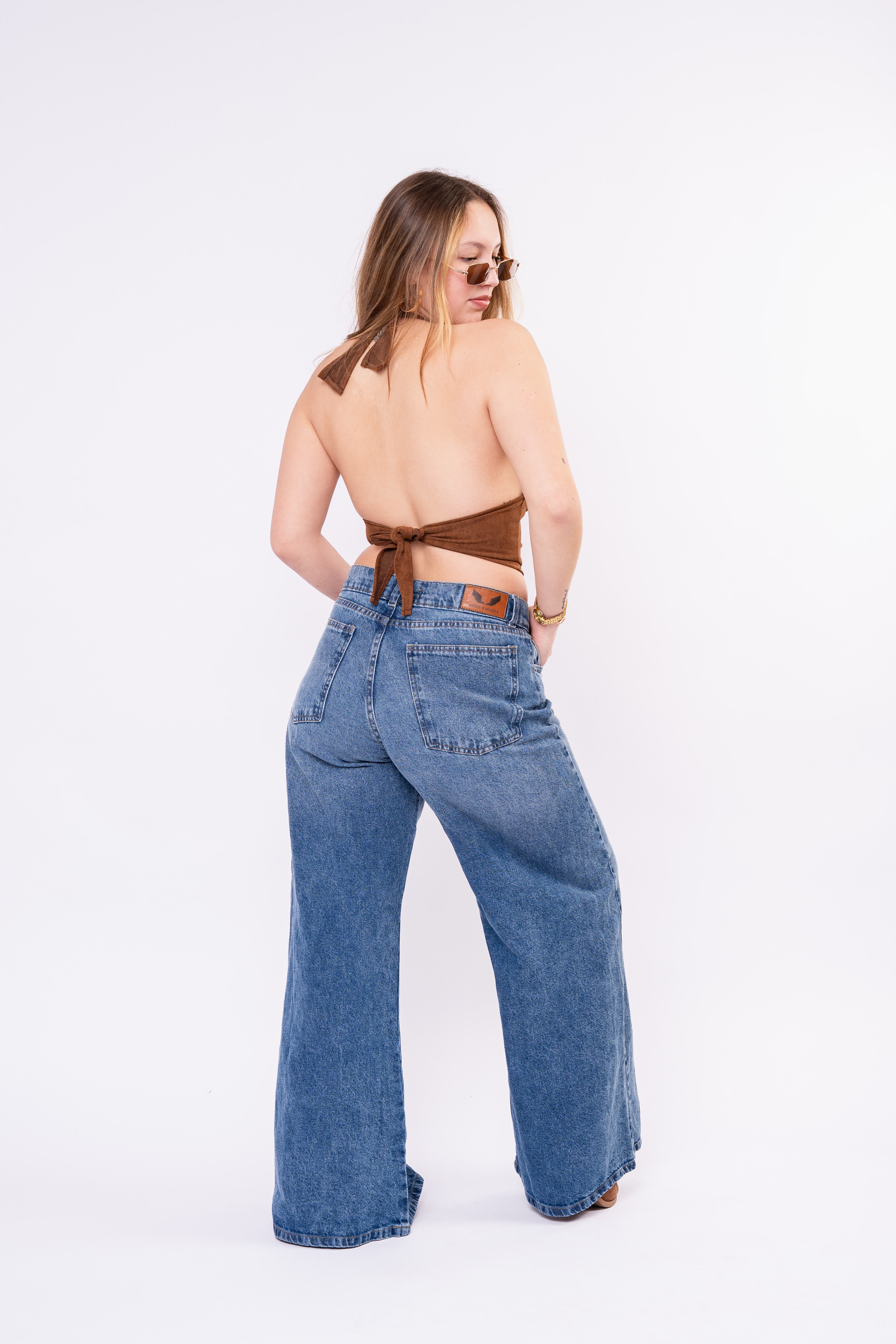Wide Leg Costura