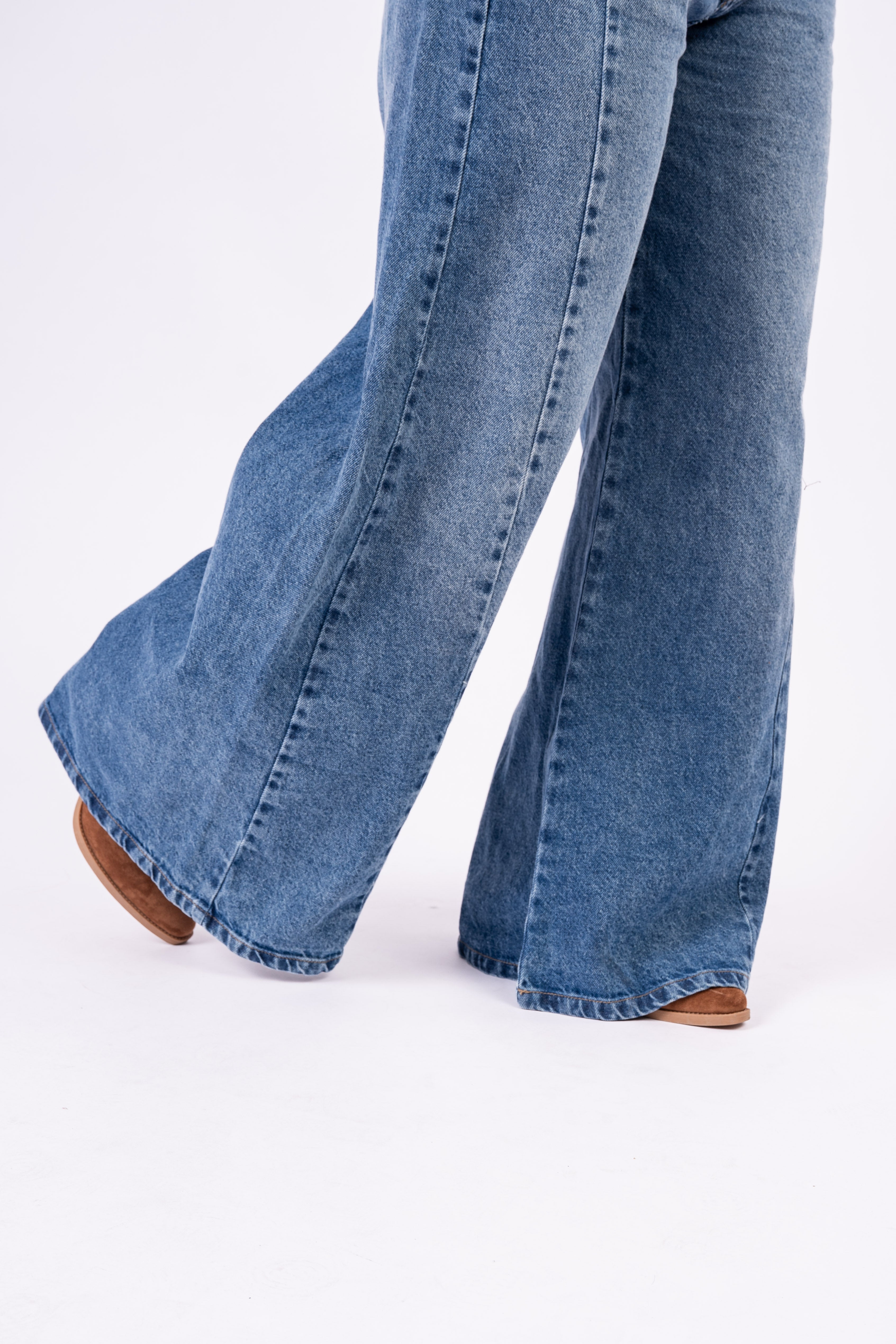 Wide Leg Costura